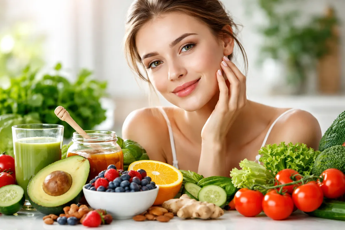 Comment favoriser une peau éclatante avec des aliments naturels